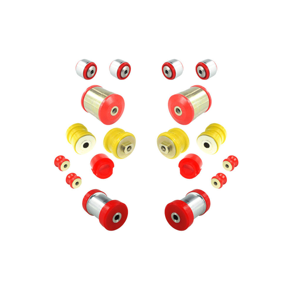 STRONGFLEX Buchsen Set passend für Audi A4 B5 Vorderachse & Hinterachsträger (PU)