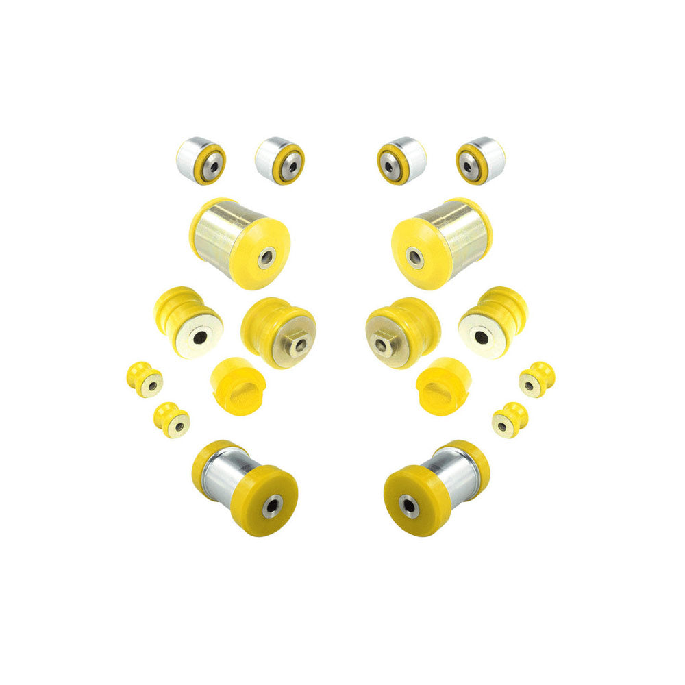 STRONGFLEX Buchsen Set passend für Audi A4 B5 Vorderachse & Hinterachsträger (PU)