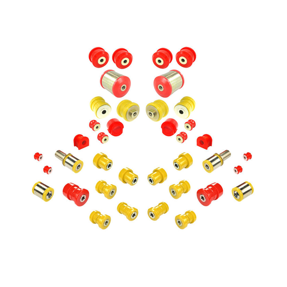 STRONGFLEX Buchsen Set passend für VW Passat B5 4Motion Vorderachse & Hinterachse (PU)