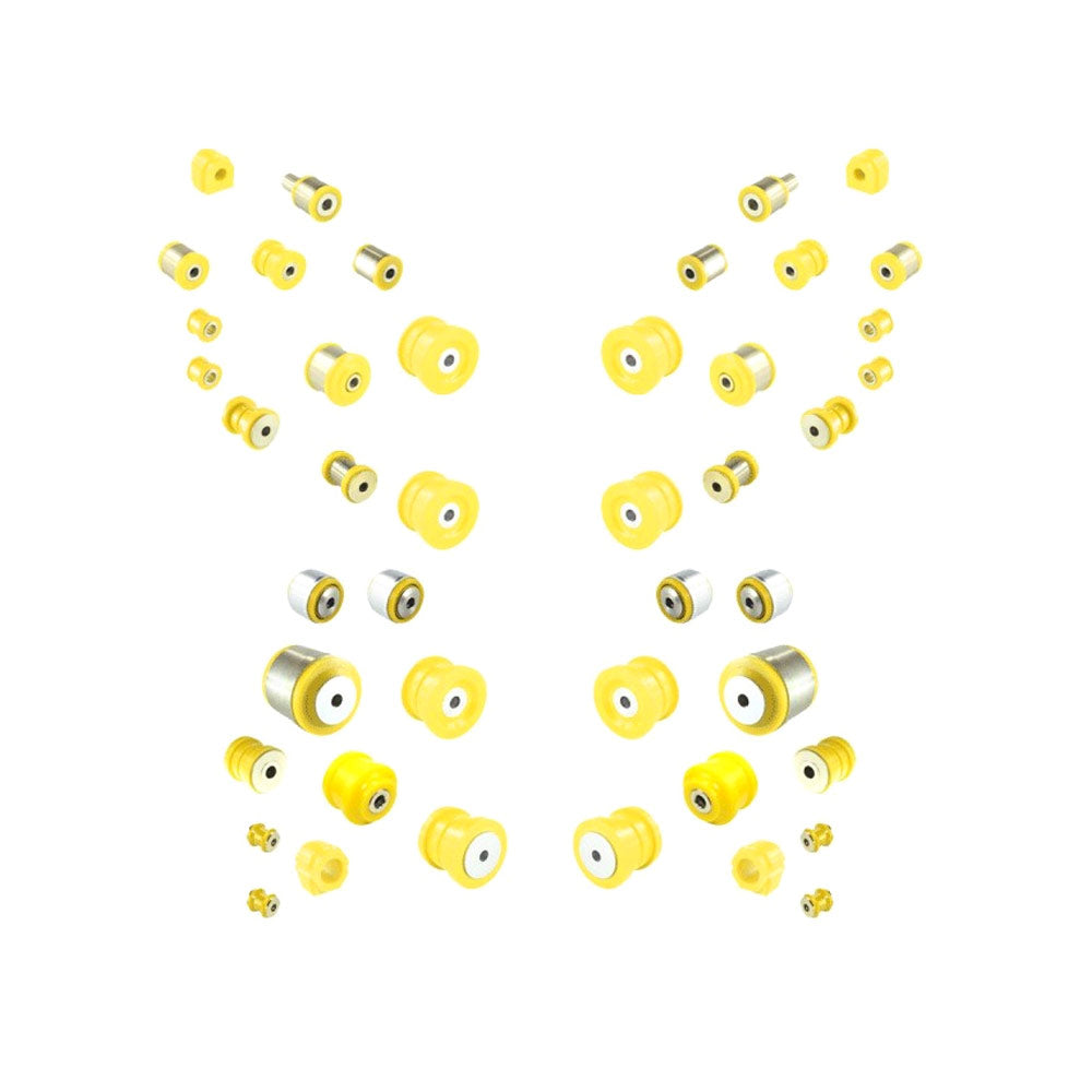 STRONGFLEX Buchsen Set passend für Audi A8 D3 Vorderachse & Hinterachse (PU)