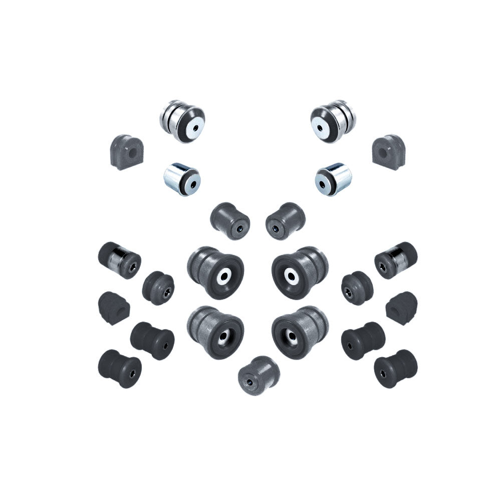 STRONGFLEX Buchsen Set passend für BMW E65 E66 Vorderachse & Hinterachse (PU)