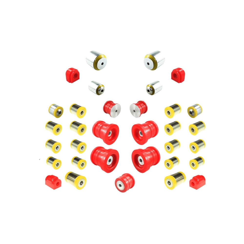 STRONGFLEX Buchsen Set passend für BMW G42 G43 Vorderachse & Hinterachse (PU)