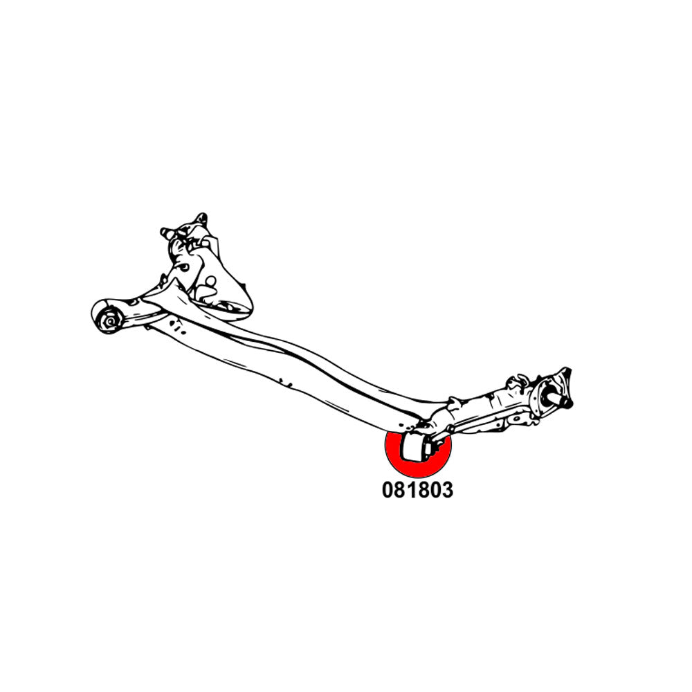 STRONGFLEX Buchsen Set passend für Honda Civic FK FN Vorderachse & Hinterachsträger (PU)