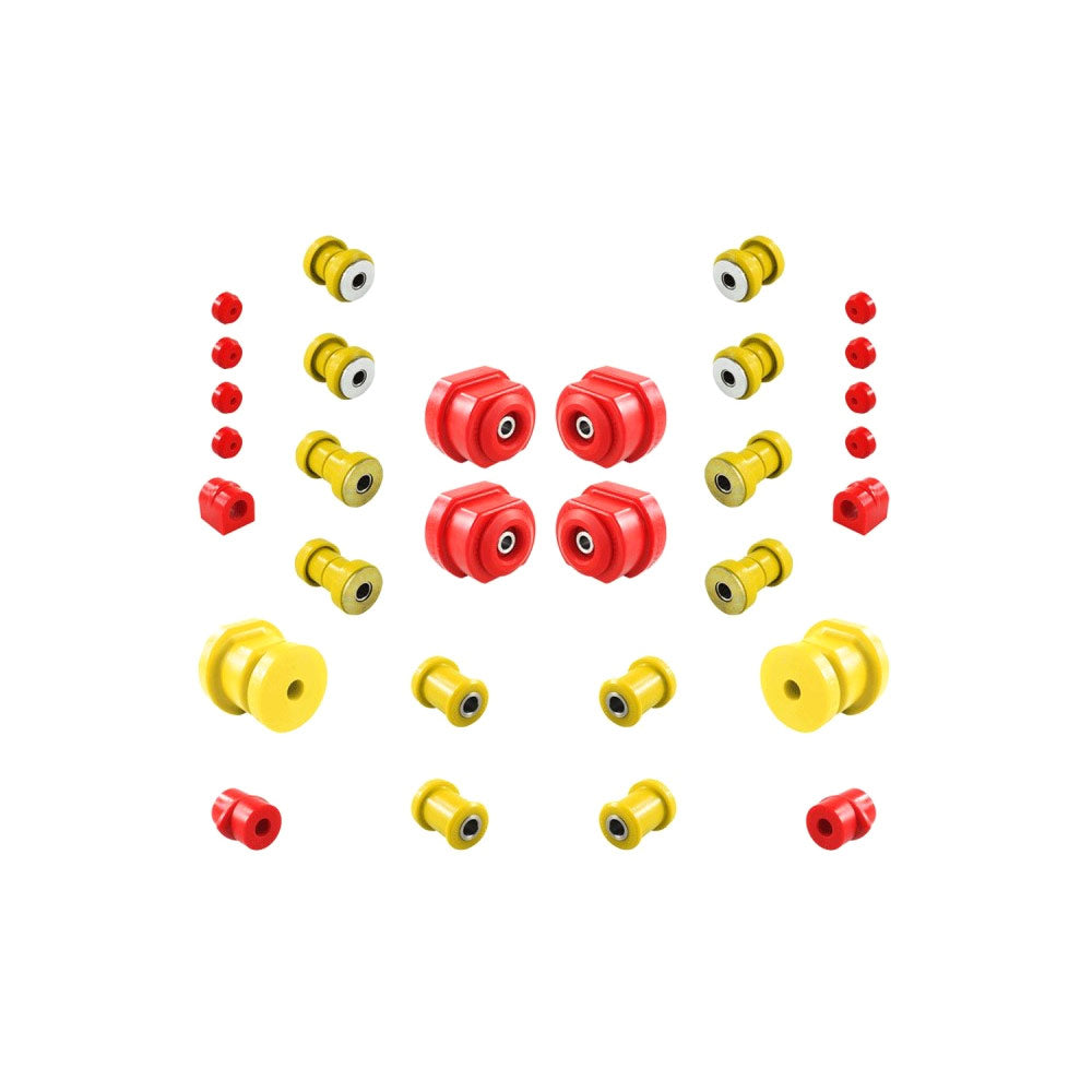 STRONGFLEX Buchsen Set passend für Mercedes-Benz SL R107 Vorderachse & Hinterachse (PU)