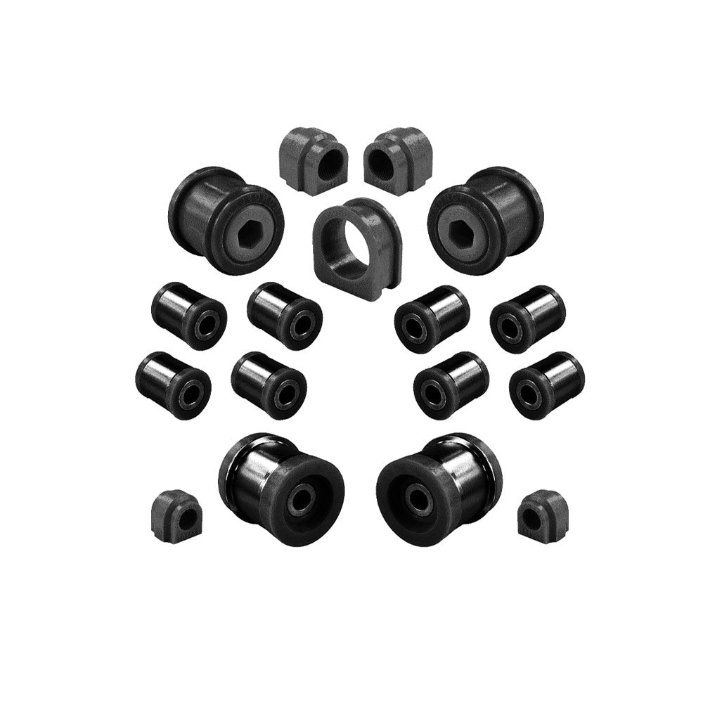 STRONGFLEX Buchsen Set passend für Mini R50 R52 R53 (ab 05/2003) Vorderachse & Hinterachse (PU)