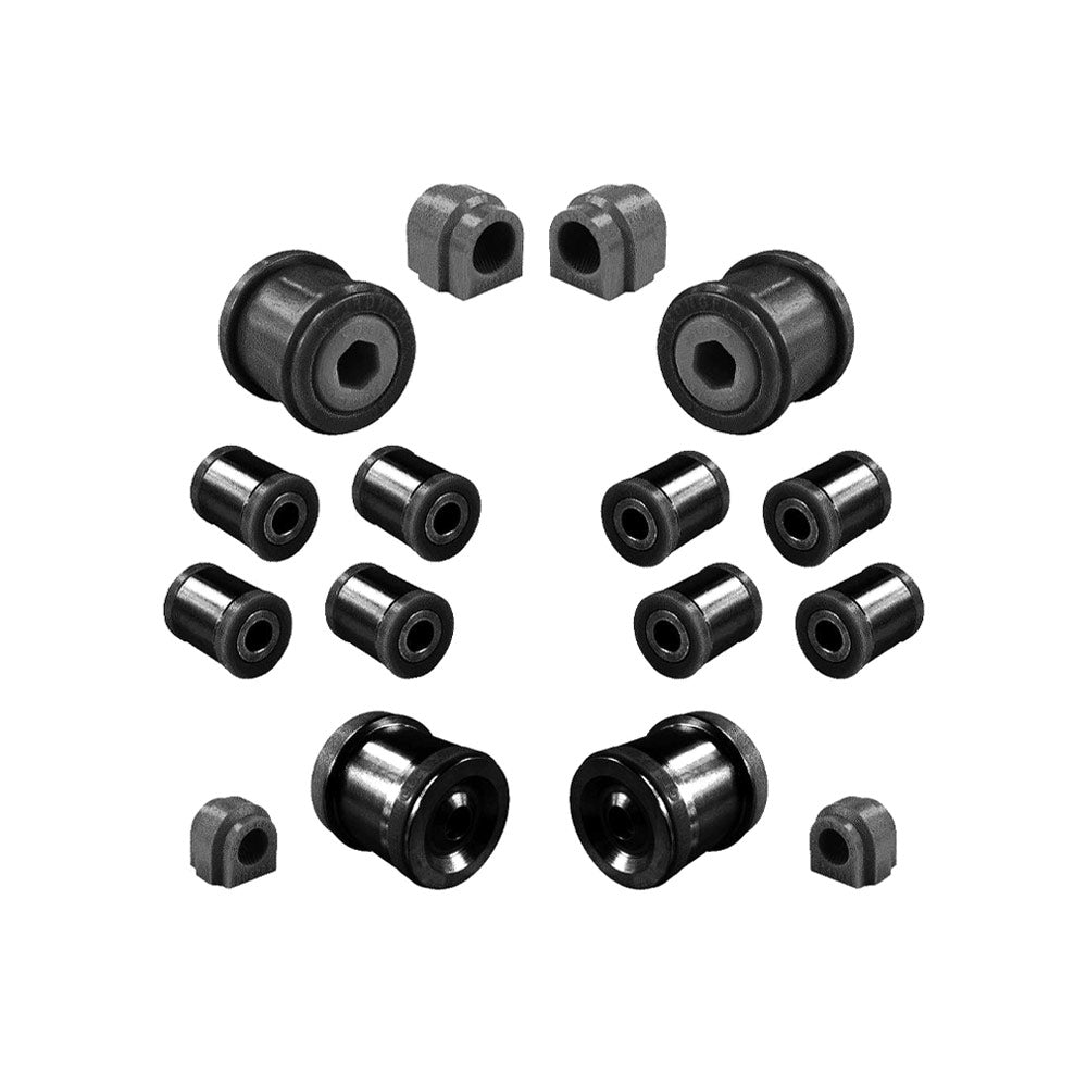 STRONGFLEX Buchsen Set passend für Mini R55 R56 R57 R58 R59 Vorderachse & Hinterachse (PU)