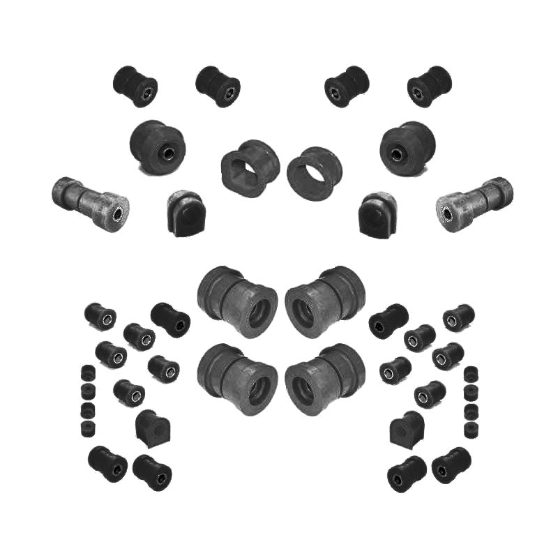 STRONGFLEX Buchsen Set passend für Nissan Skyline R33 R34 Vorderachse & Hinterachse (PU)