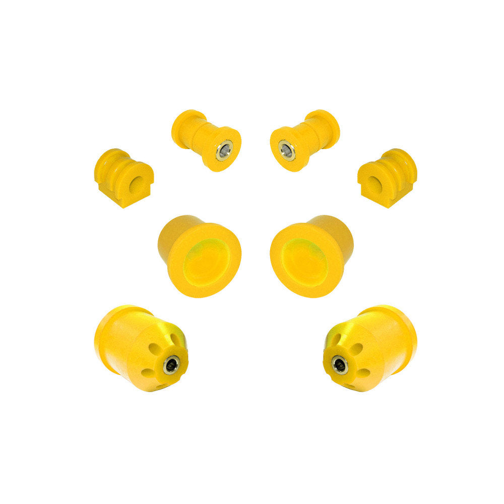 STRONGFLEX Buchsen Set passend für VW Polo 9N Vorderachse & Hinterachsträger (PU)