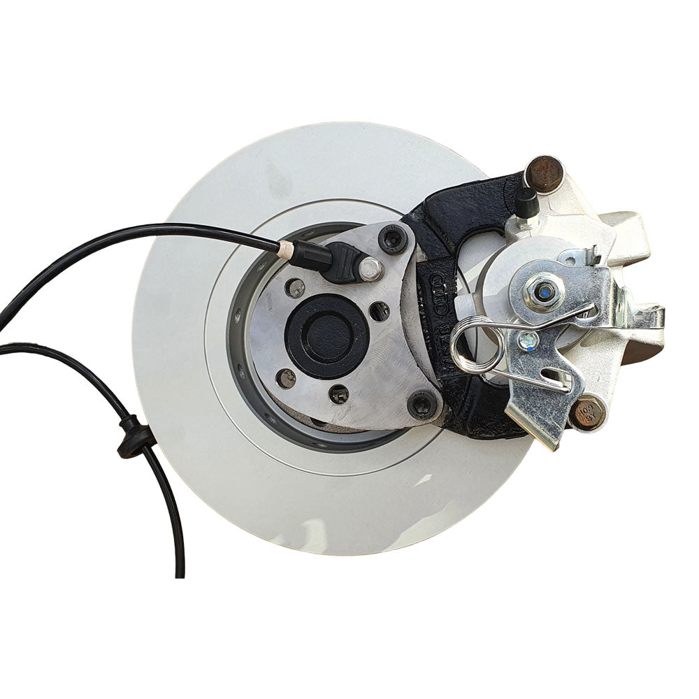 EPYTEC Bremssattel Adapter passend für VW Golf 1 2 3 Corrado Jetta Passat Vento Polo / Seat Ibiza Toledo für Golf 4 R32 Sattel mit 256x22mm Bremsscheibe Hinterachse