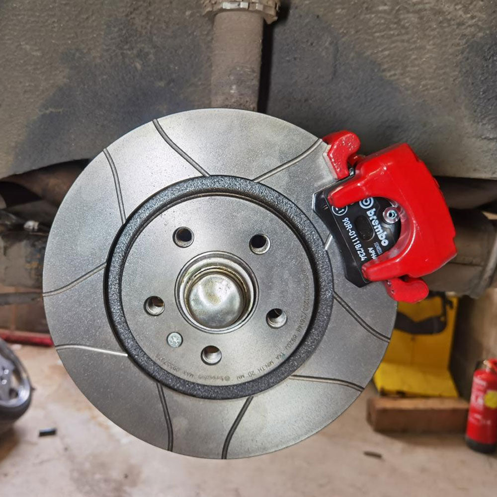 EPYTEC Bremssattel Adapter passend für VW Golf 1 2 3 Scirocco Jetta Passat Polo / Seat Ibiza Toledo für Audi S3 Bremsanlage Hinterachse