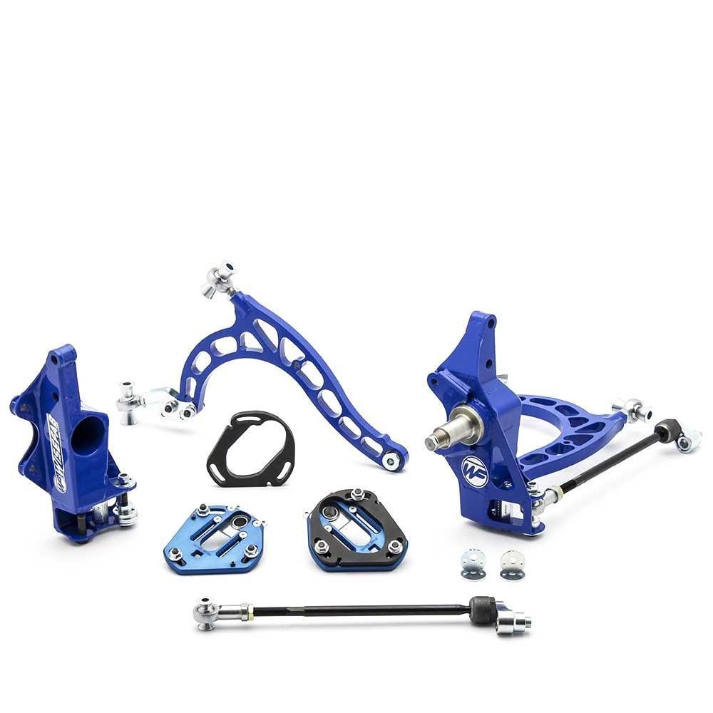 WISEFAB DRIFT Rack Offset Spacers Lenkwinkel Kit V2 passend für Nissan S13 Vorderachse