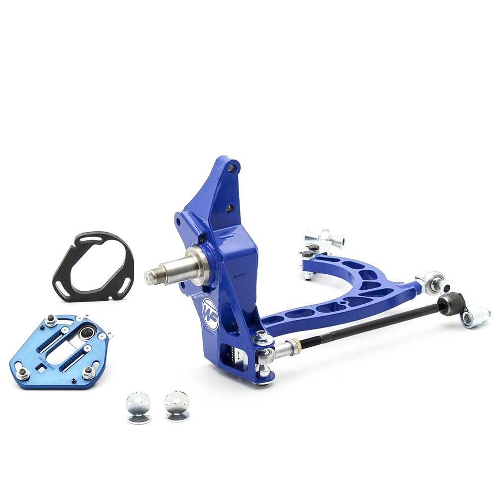 WISEFAB DRIFT Rack Offset Spacers Lenkwinkel Kit V2 passend für Nissan S13 Vorderachse