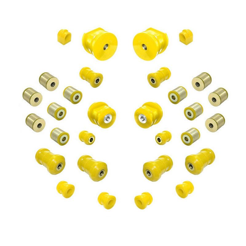 STRONGFLEX Mercedes W201 Buchsen Set Vorderachse & Hinterachse (PU) - PARTS33 GmbH