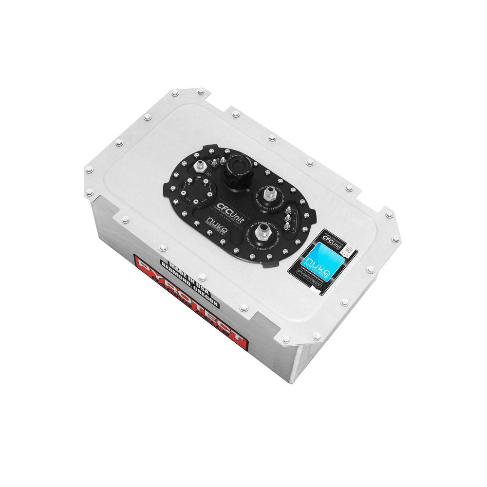 NUKE PERFORMANCE 57 Liter Pyrotect Kraftstofftank mit integriertem Surge Tank (FIA) - PARTS33 GmbH