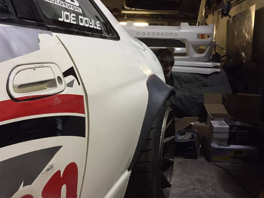 FAMEFORM Overfender Widebody passend für Nissan Skyline R33 GTR