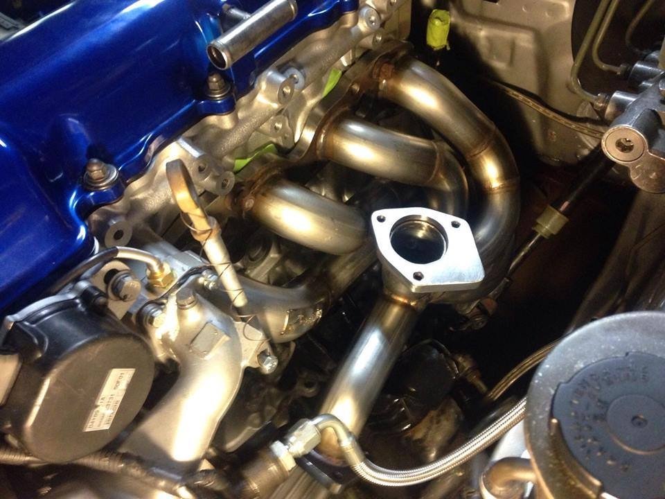 SPEEDTEK Abgaskrümmer Nissan Silvia S13 S14 S15 SR20 TD06 Mid Mount - PARTS33 GmbH