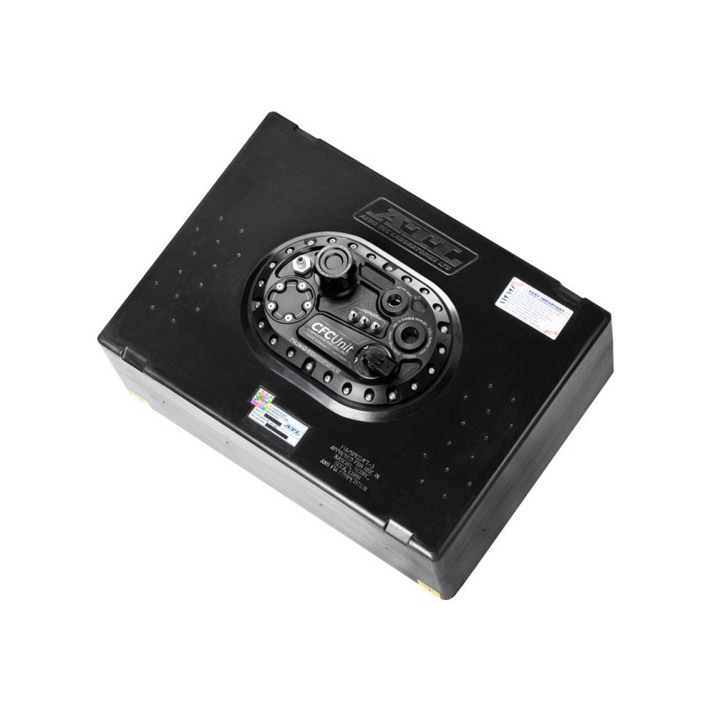 NUKE PERFORMANCE CFC Unit 2 Liter Rennsport Catchtank mit Tankplatte (für bürstenlose Kraftstoffpumpen) - PARTS33 GmbH