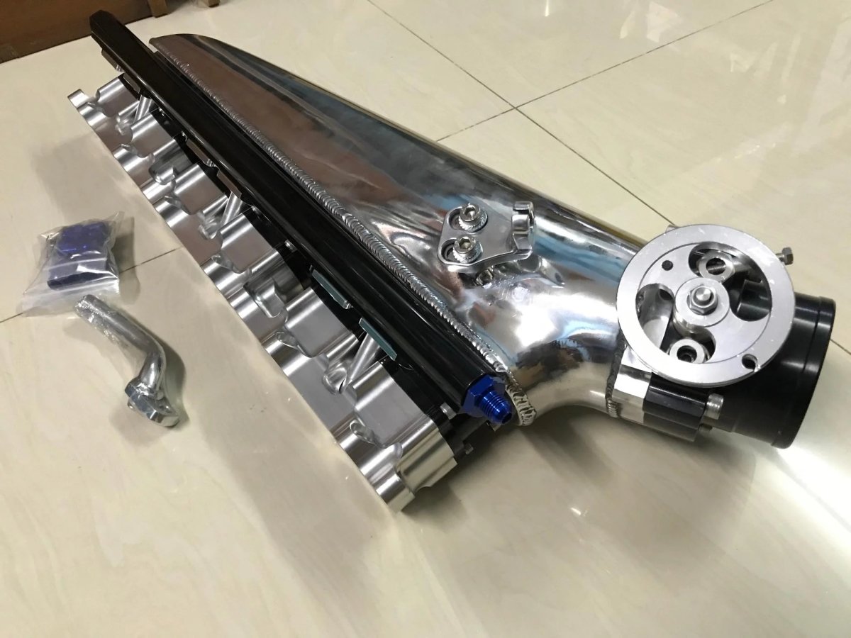 SPEEDTEK Ansaugbrücke Toyota 2JZ GE Supra Aristo CNC (Aluminium) - PARTS33 GmbH