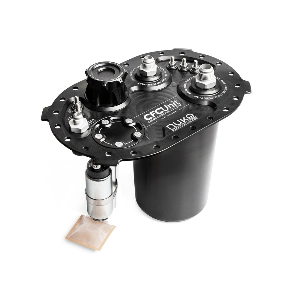 NUKE PERFORMANCE 83 Liter Pyrotect Kraftstofftank mit integriertem Surge Tank (FIA) - PARTS33 GmbH