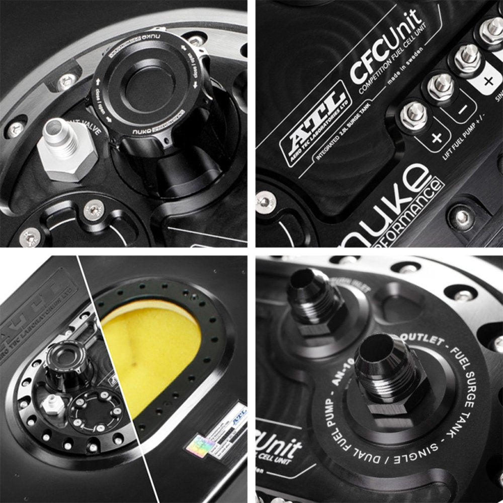 NUKE PERFORMANCE 40 Liter ATL Kraftstofftank mit integriertem Surge Tank (FIA) - PARTS33 GmbH