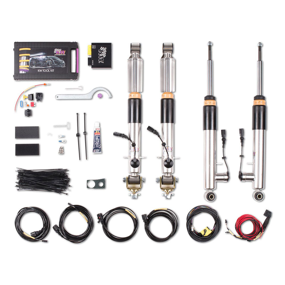 KW SUSPENSIONS DDC - ECU Dämpfersatz inox Mercedes-Benz G-Klasse W463 (mit TÜV)