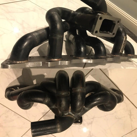 SPEEDTEK Abgaskrümmer Nissan Skyline R31 R32 R33 R34 RB20 RB25 RB26 High Mount - PARTS33 GmbH