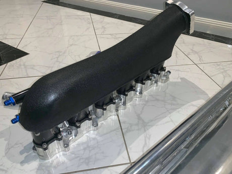 SPEEDTEK Ansaugbrücke Nissan Skyline R32 R33 R34 GT-R RB26DETT RB26 CNC (Aluminium) - PARTS33 GmbH