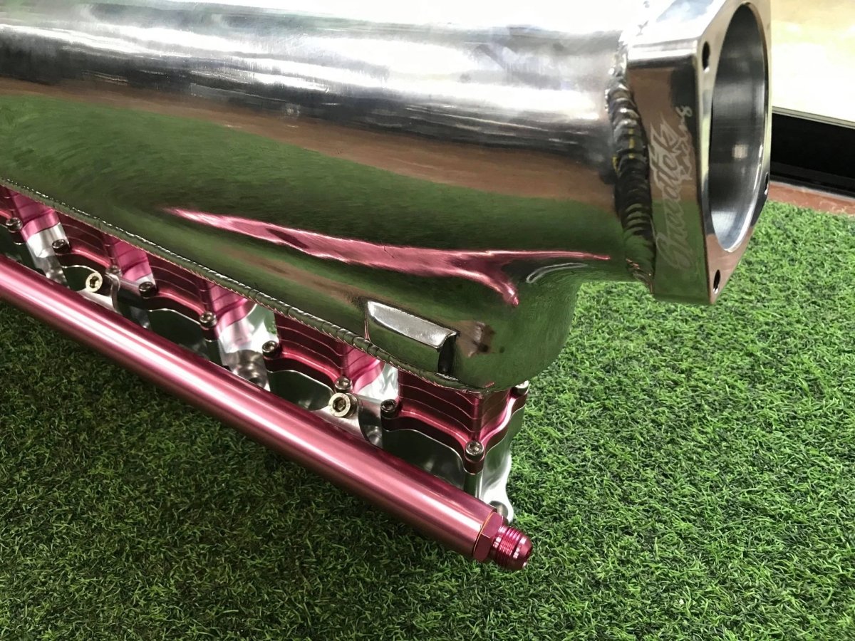 SPEEDTEK Ansaugbrücke Toyota 1JZ-GTE + VVTi Supra Soarer Chaser CNC (Aluminium) - PARTS33 GmbH