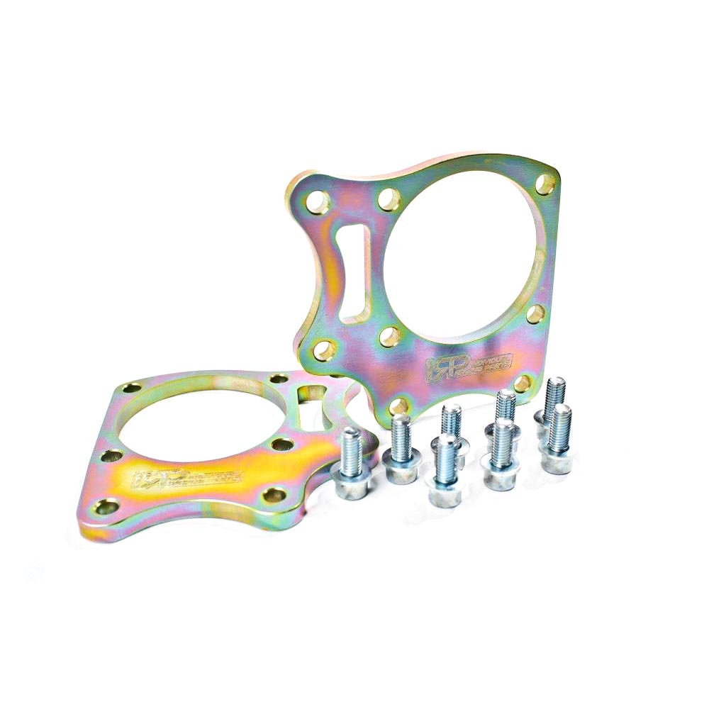 IRP Bremssattel Adapter passend für E36 Compact Hinterachse Set für Scheibenbremsen (Aluminium)