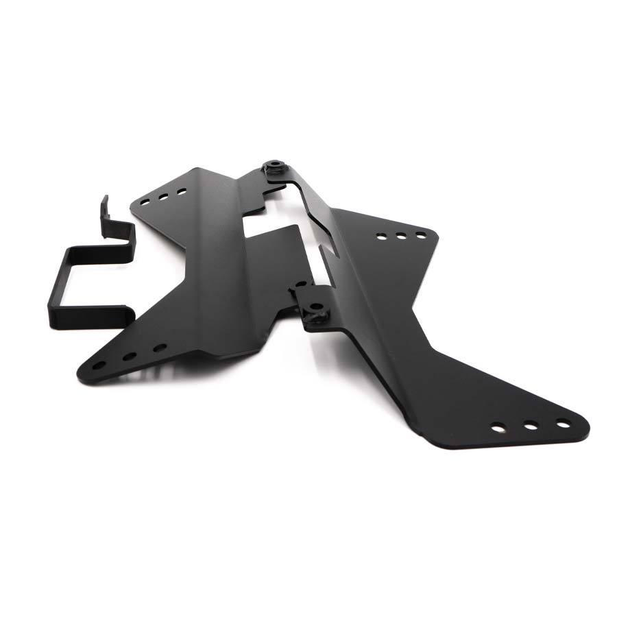 TEUTSCHER AUTOSPORT Sitzkonsole Sitzadapter passend für BMW E46 Z4 für RECARO Pole Position (Stahl)