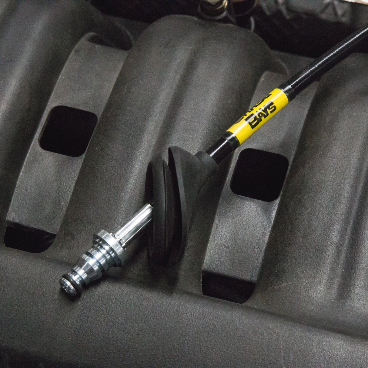 CHASE BAYS Kupplungsleitung passend für BMW E46 mit GM LS T56 TR6060 Swap