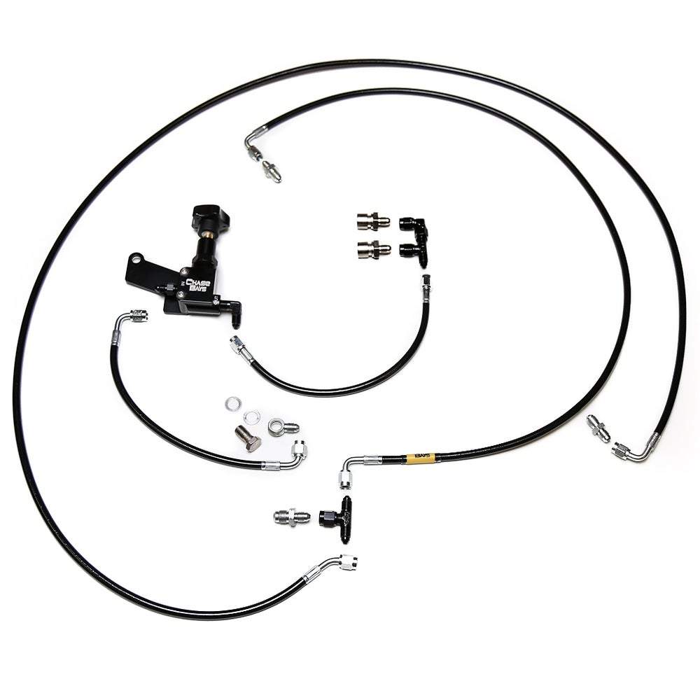 CHASE BAYS Bremsleitung Relocation Kit für OEM Bremszylinder passend für BMW E30 E36 E46