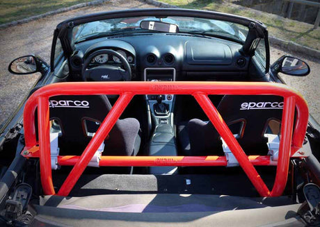 CYBUL Überrollbügel Rollbar V1 passend für Mazda MX-5 NA/NB (freie Farbwahl)