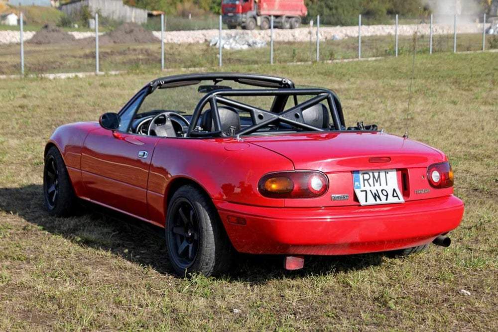 CYBUL Überrollbügel Rollbar V3 passend für Mazda MX-5 NA/NB (freie Farbwahl)
