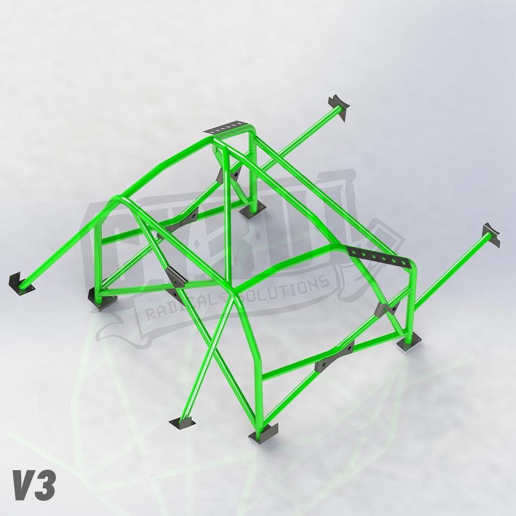 CYBUL Sicherheitszelle PRO passend für BMW F22 (zum Einschweissen)