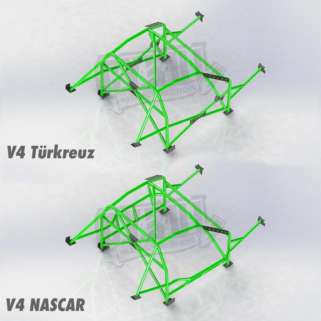 CYBUL Sicherheitszelle PRO passend für BMW F22 (zum Einschweissen)