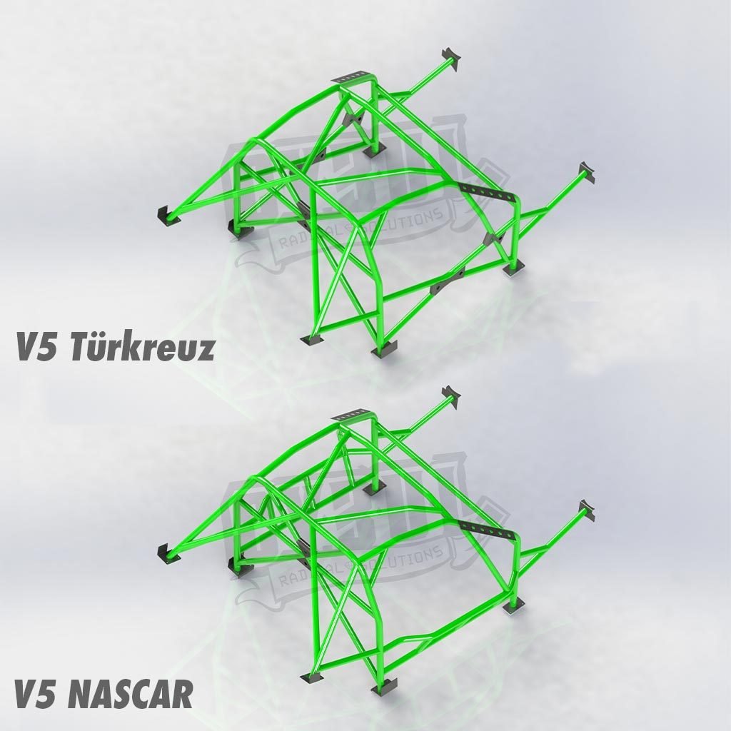 CYBUL Sicherheitszelle PRO passend für BMW F22 (zum Einschweissen)