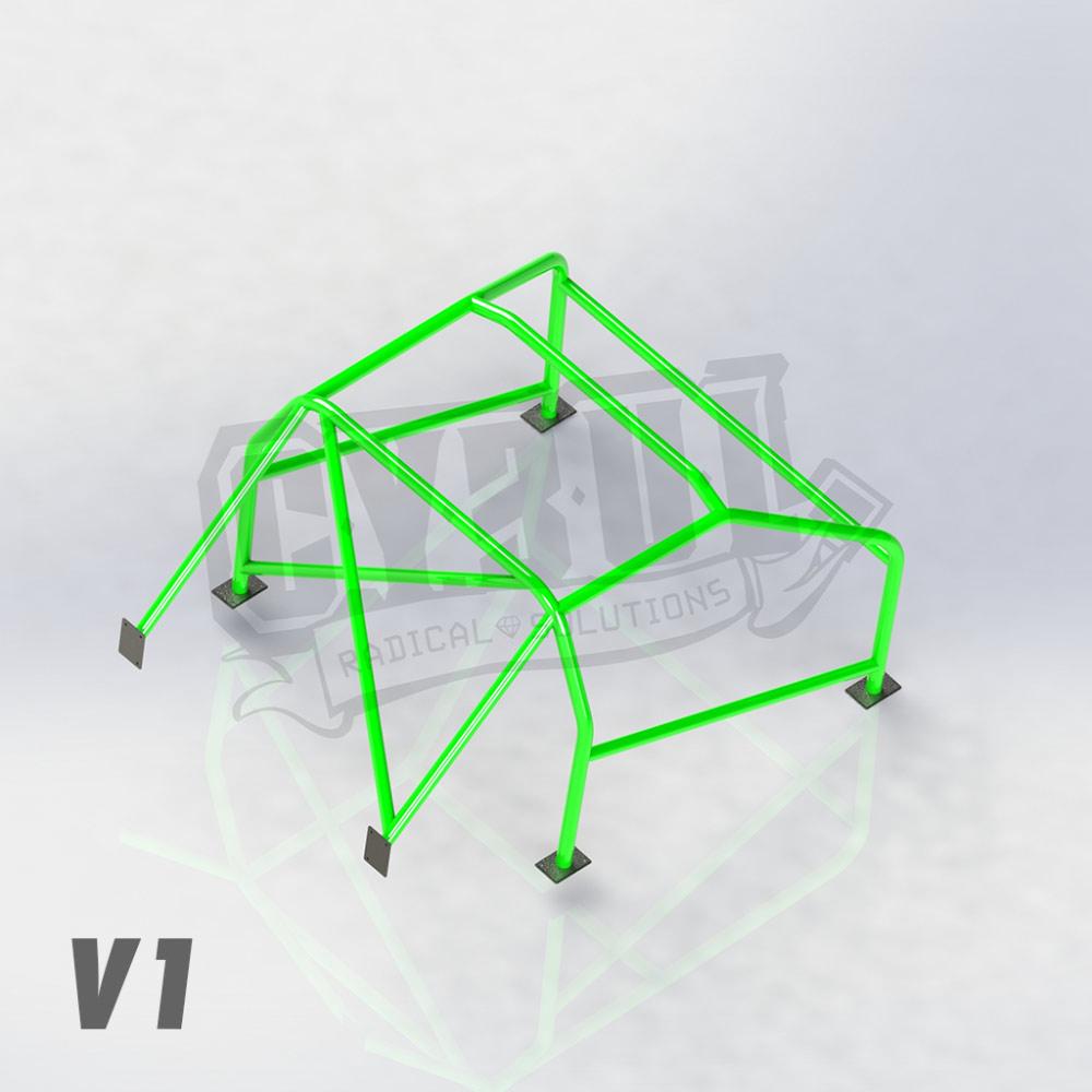 CYBUL Sicherheitszelle PRO passend für Nissan Silvia S13 (zum Einschweissen)