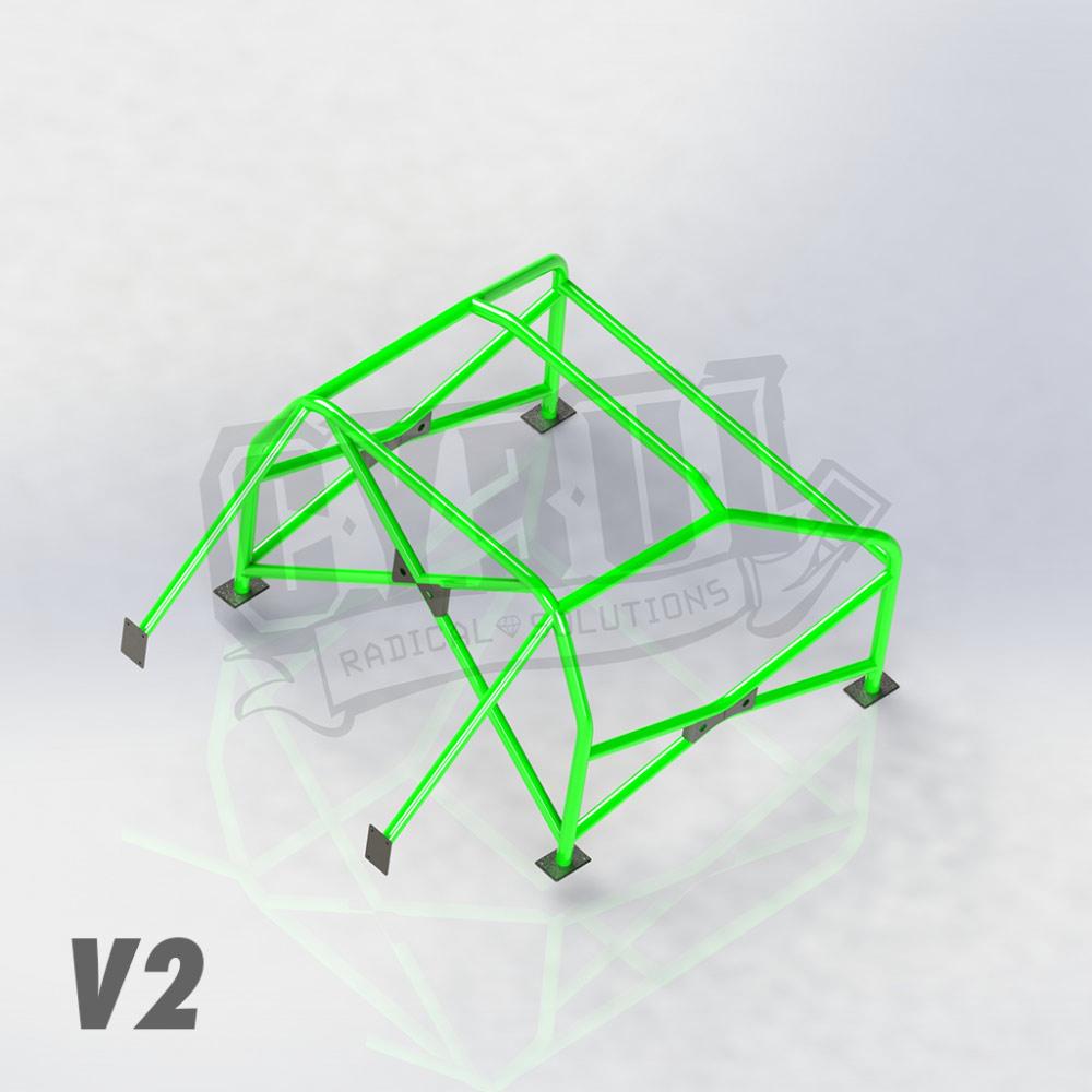 CYBUL Sicherheitszelle PRO passend für Nissan Silvia S13 (zum Einschweissen)