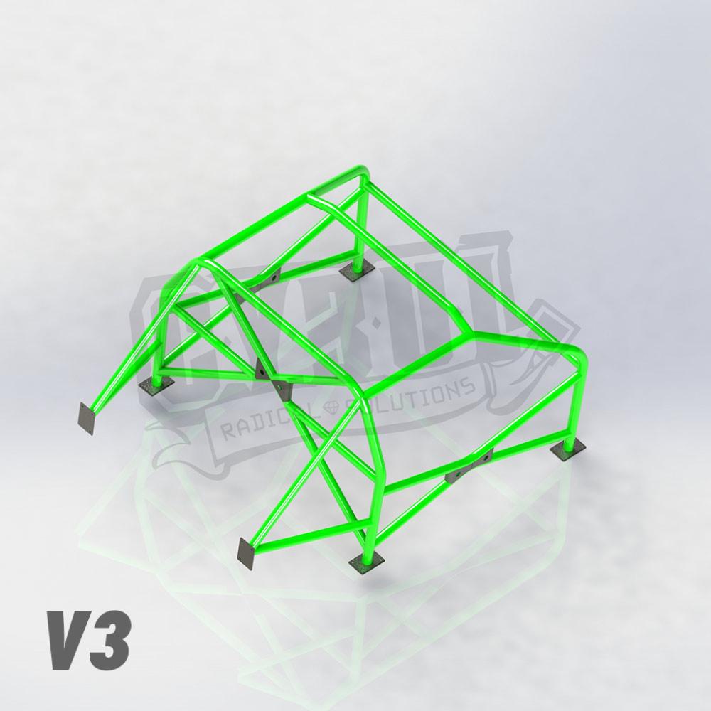CYBUL Sicherheitszelle PRO passend für Nissan Silvia S13 (zum Einschweissen)
