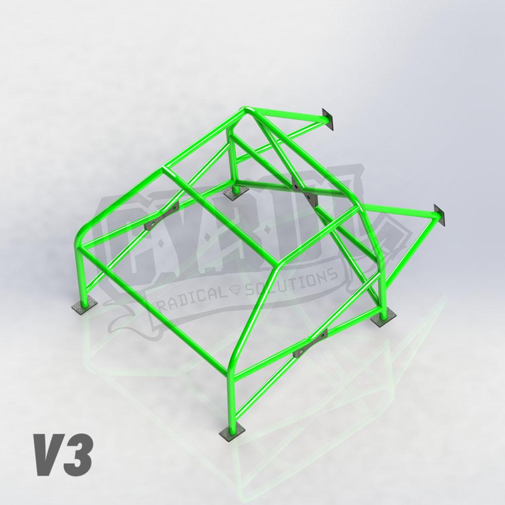 CYBUL Sicherheitszelle PRO passend für Nissan Silvia S13 (zum Einschweissen)