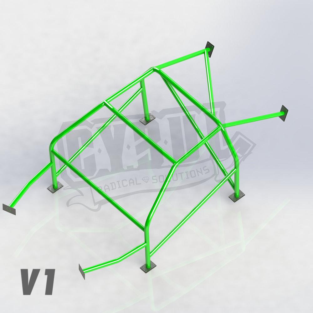 CYBUL Sicherheitszelle PRO passend für Nissan Silvia S14 (zum Einschweissen)
