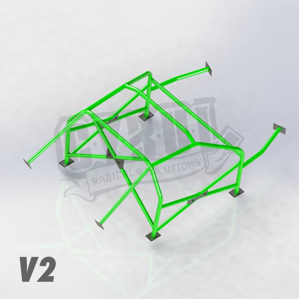 CYBUL Sicherheitszelle PRO passend für Nissan Silvia S14 (zum Einschweissen)