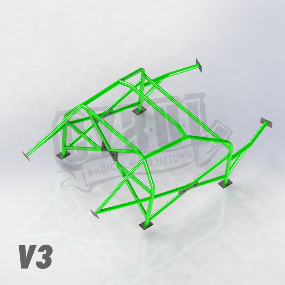 CYBUL Sicherheitszelle PRO passend für Nissan Silvia S14 (zum Einschweissen)