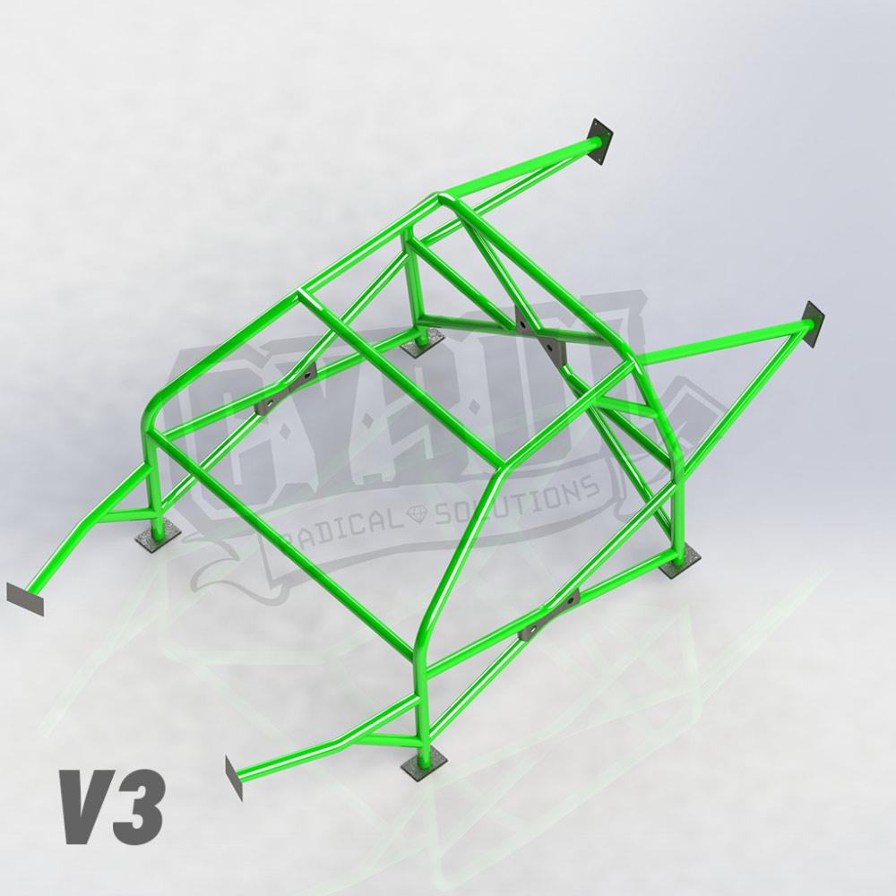 CYBUL Sicherheitszelle PRO passend für Nissan Silvia S14 (zum Einschweissen)