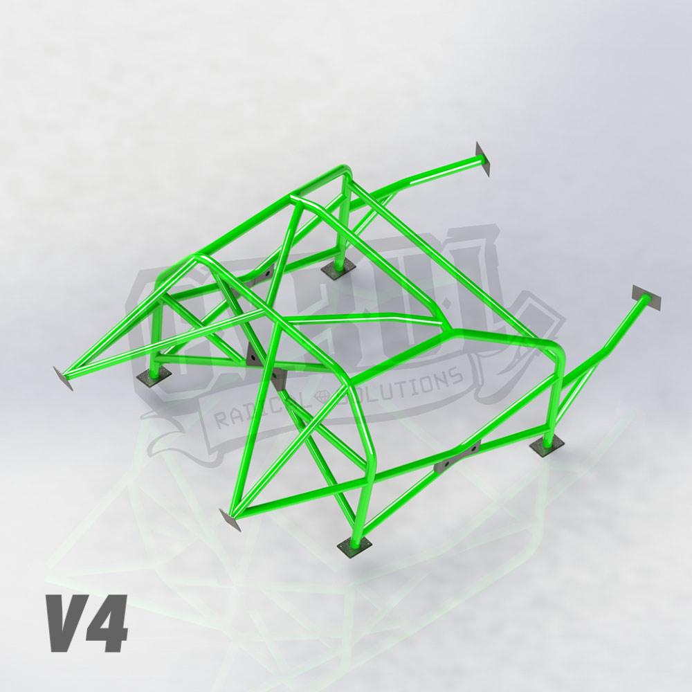 CYBUL Sicherheitszelle PRO passend für Nissan Silvia S14 (zum Einschweissen)