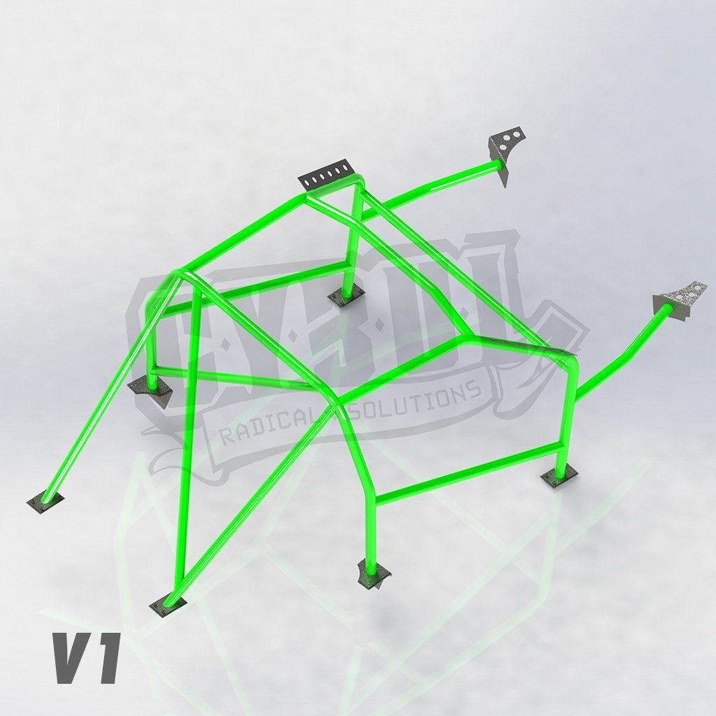 CYBUL Sicherheitszelle PRO passend für BMW E46 (zum Einschweissen)