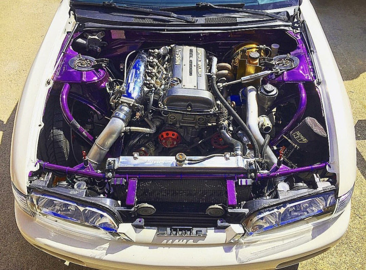 CHASE BAYS Nissan Silvia S13 S14 S15 Bremsleitung Relocation Kit für OEM Bremszylinder inBay - PARTS33 GmbH