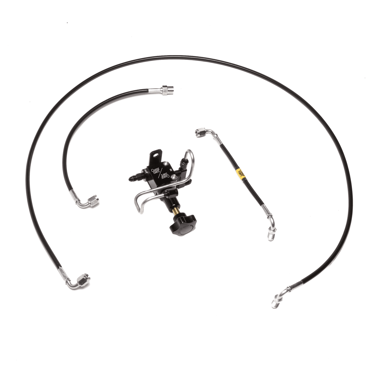 CHASE BAYS Bremsleitung Relocation Kit für Brake Booster Eliminator passend für BMW E30