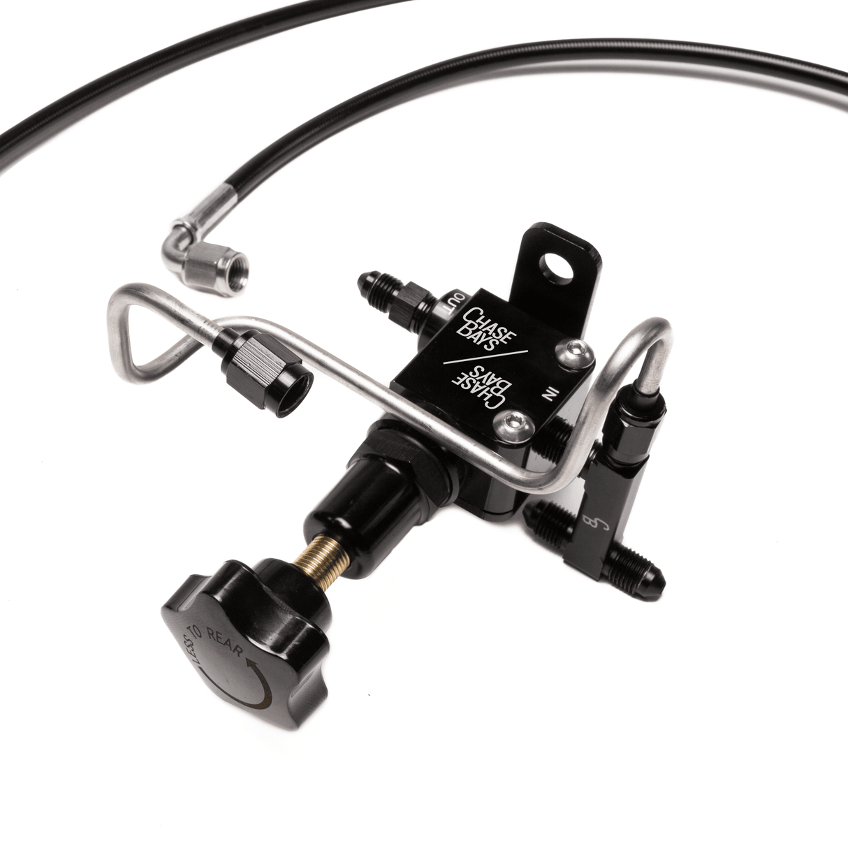 CHASE BAYS Bremsleitung Relocation Kit für Brake Booster Eliminator passend für BMW E30